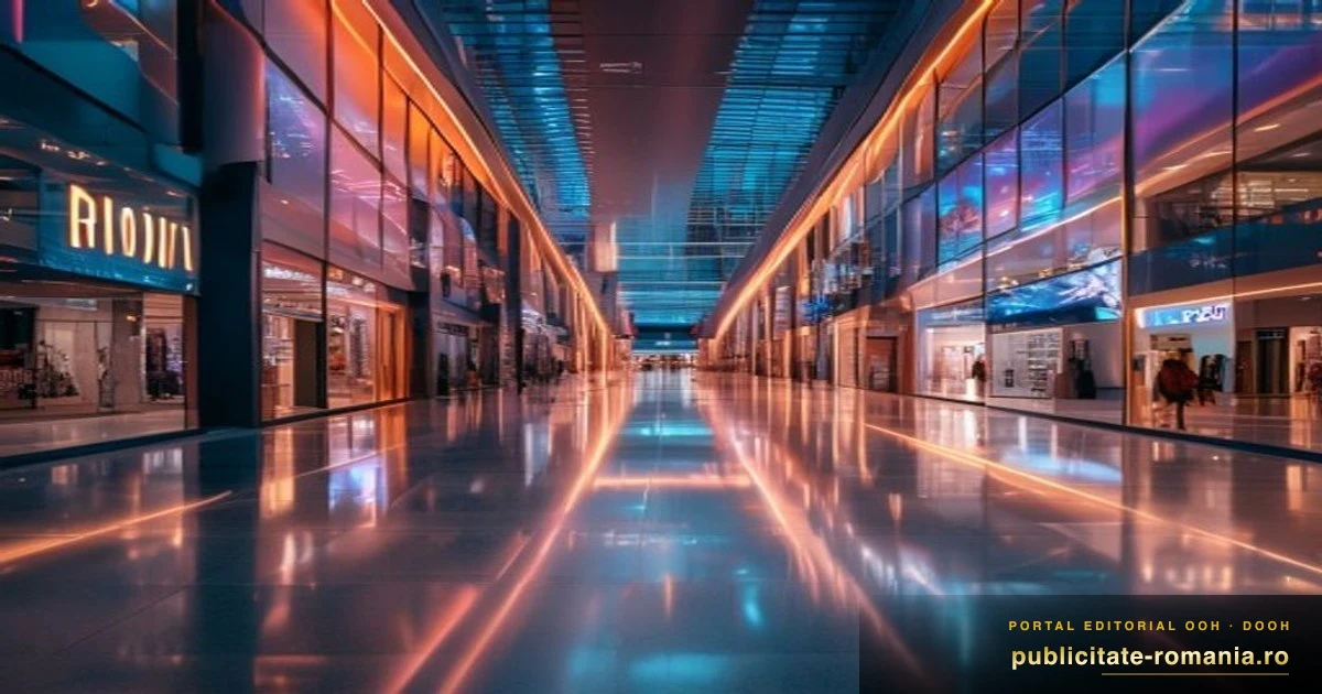 Publicitate Indoor 2026 mall metrou aeroport ghid formate - imagine ilustrativa cinematica